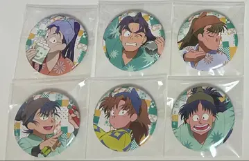 닌타마 란타로 다 함께 장사 캔뱃지 육학년 세트