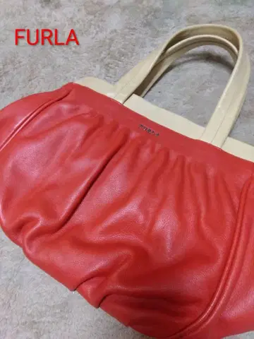 FURLA 레드 핸드백