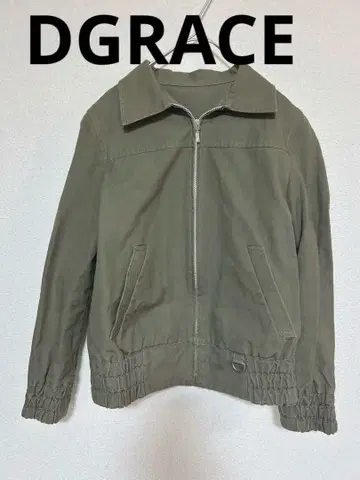 DGRACE 올리브색 자켓 36 밀리터리 새상품급 디그레이스
