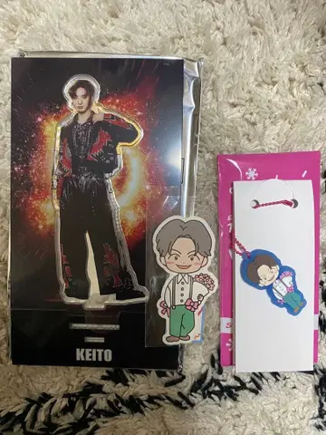 기무라 케이토 러버 키링 & 스티커 세트 아크릴 스탠드