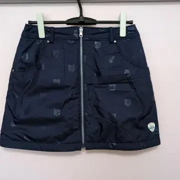 캘러웨이 리버서블 충전솜 골프 스커트 네이비 x 실버