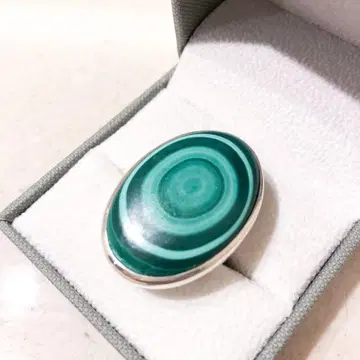 아쉬페프랑스 AYA KIYOSHIMA 맬러카이트 반지 실버 925