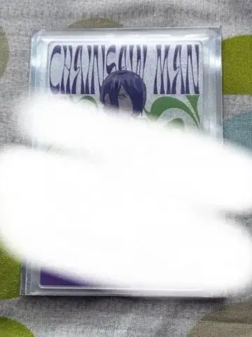 레제 메탈릭 아크릴 카드 컬렉션 체인소 맨 원작 영화