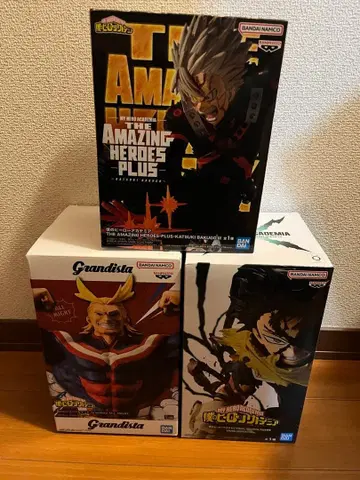 나의 히어로 아카데미아 바쿠고 카츠키 미도리야 이즈쿠 올마이트 피규어