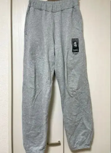 x-girl NOISE 페이스 스웨트 팬츠 M 사이즈 그레이