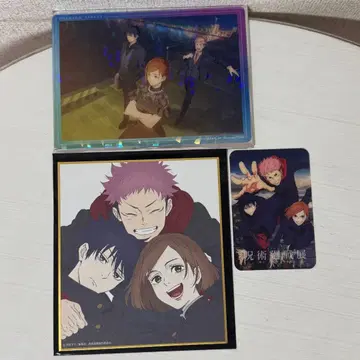 주술회전 이타도리 유우지, 후시구로 메구미, 쿠기사키 노바라 3종 세트