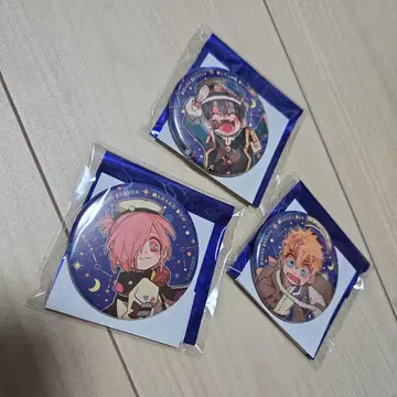 지박소년 하나코 군 츠카사&미츠바&코우 우주 스테이션 시리즈 캔뱃지