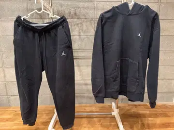 조던 블랙 후드 맨투맨 세트 L 사이즈