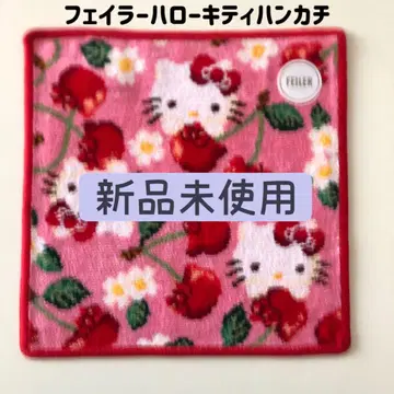 페이러 헬로키티 체리 손수건 산리오 대지 없음