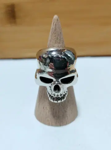 크레이지피그 라지 에빌 스컬 반지 12호 CRAZY PIG2