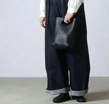 새상품급 핸더 스킴 not eco bag small 핸드백 가죽