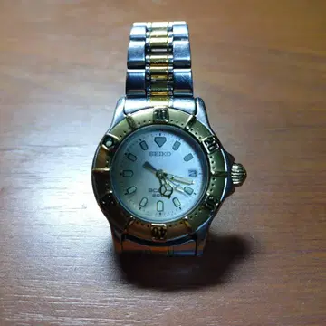 SEIKO 손목시계 골드 작동 미확인