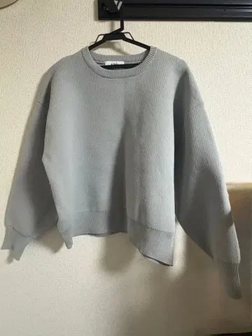 AZUL by MOUSSY 그레이 긴팔 스웨터