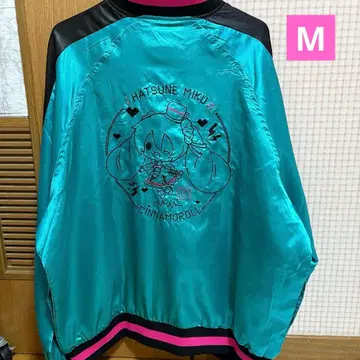 하츠네 미쿠 시나모롤 블루종 스카잔 산리오 여성용 M