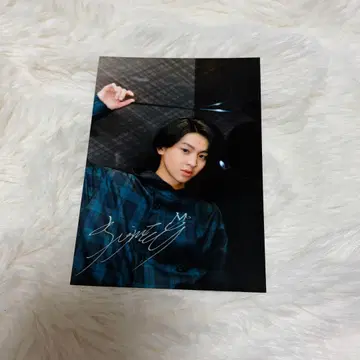 후지모토 코다이 사인 포함 브로마이드