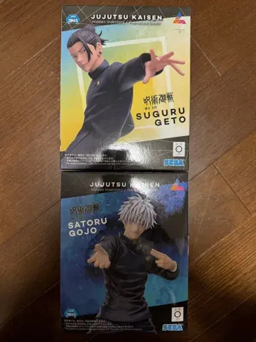 주술회전 피규어 스구루 게토 & 사토루 고죠