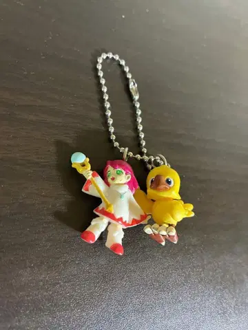 [새상품급] 초코보와 화이트 마법사의 키링 초코보의 이상한 던전