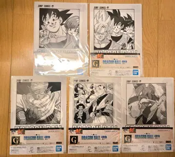 제일복권 드래곤볼 40th 그 두 번째 G상 클리어 파일 5종