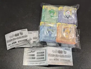 개구리 중사 케로로 블리스터 참 컬렉션 키링 4개 세트 헤이세이 레트로