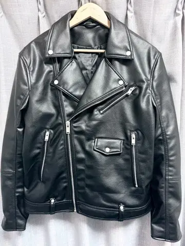 ZARA 페이크 가죽 자켓 라이더