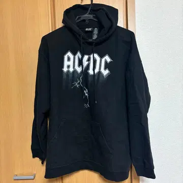 AC/DC 락 의류 후드티 L 블랙