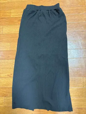 AZUL by MOUSSY 다크 브라운 롱 스커트 S