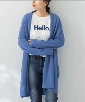 미니부클 더블 페이스 가디건