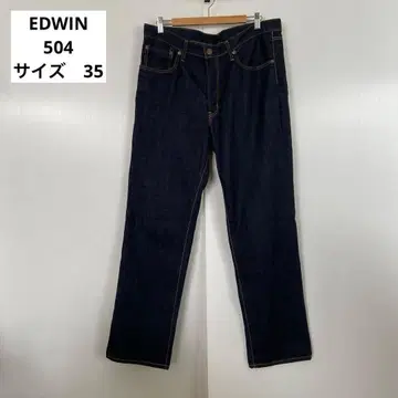 EDWIN 에드윈 504 루즈 스트레이트 35 인디고