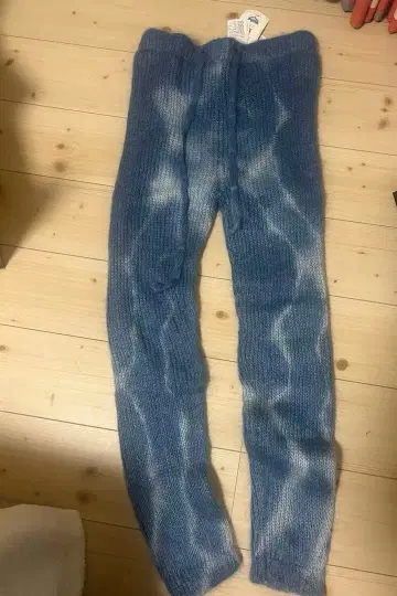 enrica 타이다이 패턴 니트 팬츠