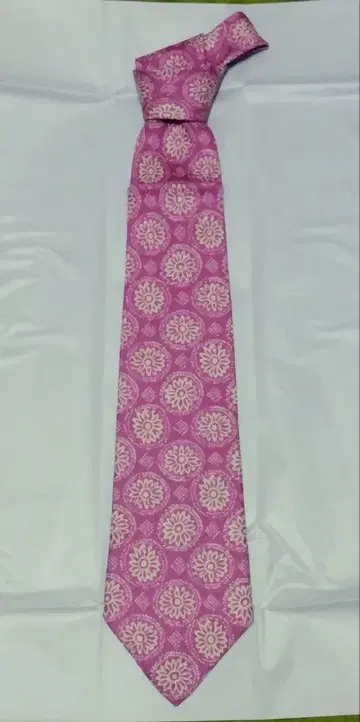 넥타이 실크 100% WorldPlaza 이탈리아제 기프트 Xmas