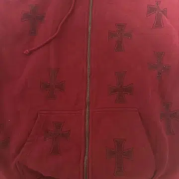 unknown 후드티 와일드 레드 사이즈 L