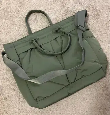 UNIQLO C 2WAY 유틸리티 백 올리브