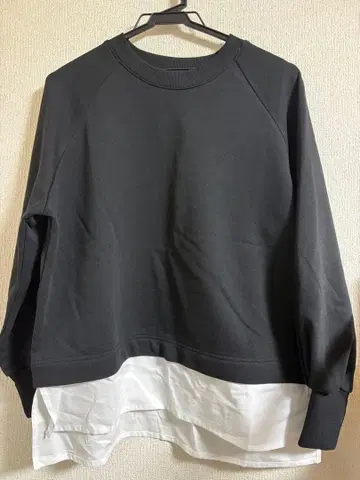 AZUL BY MOUSSY 블랙 긴팔 레이어드