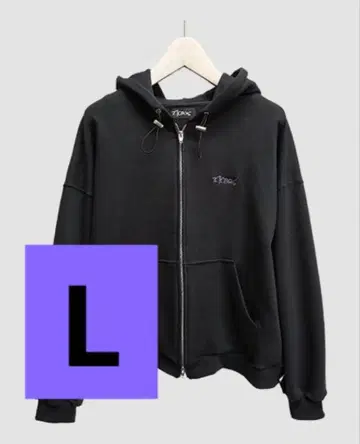 AMNJX 27CIRCUS 후드티 후디 ANX-058 블랙 L