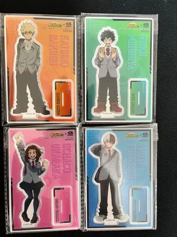 나의 히어로 아카데미아 아크릴 스탠드 4체 세트