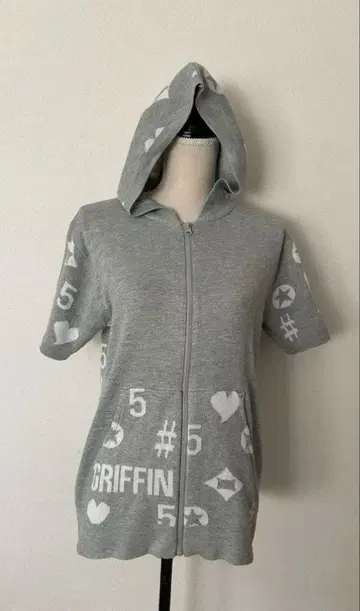 GRIFFIN 그레이 집업 후드티