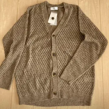 에디피스 V넥 가디건 베이지