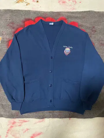 90s JERZEES 스웨트 가디건