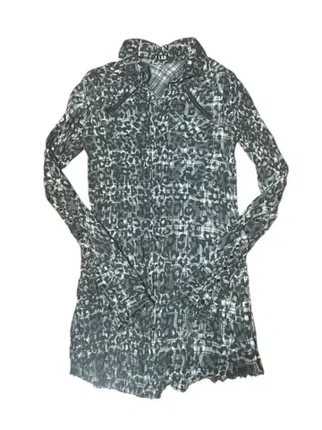 L.G.B. 레오파드 무늬 긴팔 셔츠