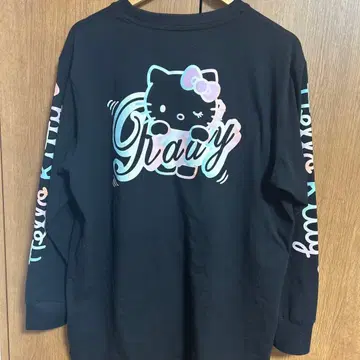 RADY 산리오 헬로키티 긴팔 T셔츠 블랙 M사이즈