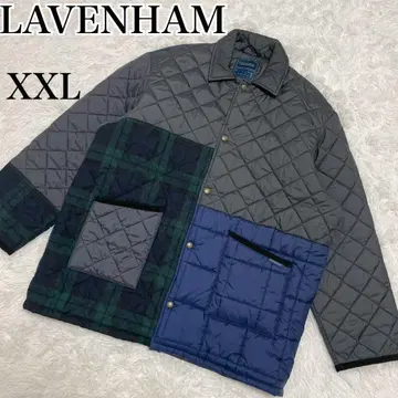 XXL 라벤햄 LAVENHAM 퀼팅 롱 코트 코듀로이