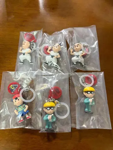 MOTHER2 참 마스코트 6개 세트 네스 폴라 제프 푸