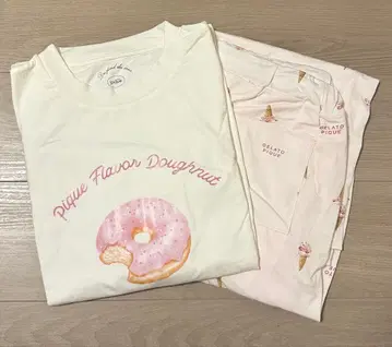 새상품 GELATO PIQUE 젤라또피케 도넛 아이스크림 파자마