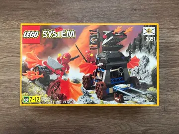 레고 LEGO 3051 빨간 닌자의 드래곤 카트