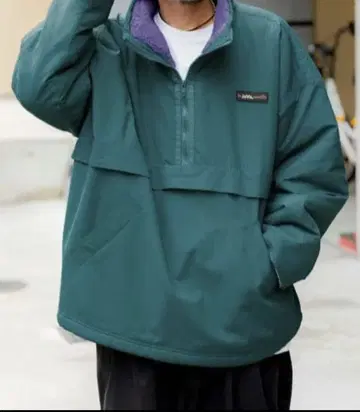 JAVA 플리스 2WAY 하프 지퍼 자켓 L