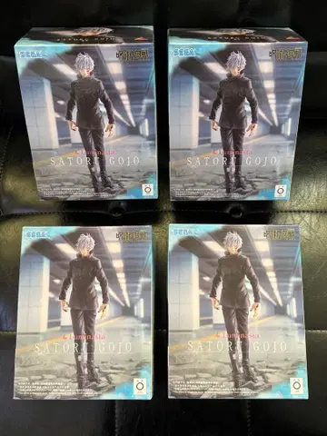 주술회전 Luminasta '고죠 사토루' 오살 피규어 x 4개