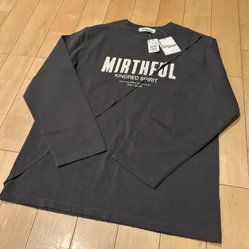 새상품 야마다야 YAMADAYA LASUD 긴팔 상의 차콜 그레이