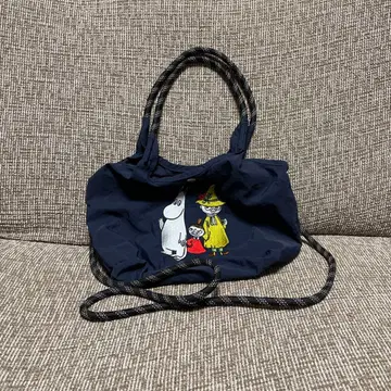 무민 스너프킨 백 자수 숄더백 미사용 새상품 2WAY