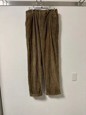 구제 코듀로이 와이드 팬츠