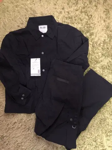 워크맨 ONI-TEX 크로스 란자 재킷 LL 블랙 상하의 세트